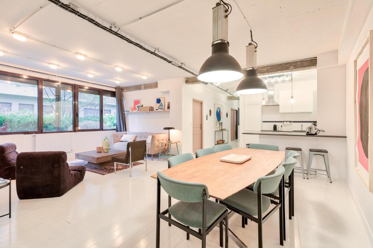 Artist And Design Loft - 10 Guests - 5 Min From Metro Appartement Parijs Buitenkant foto