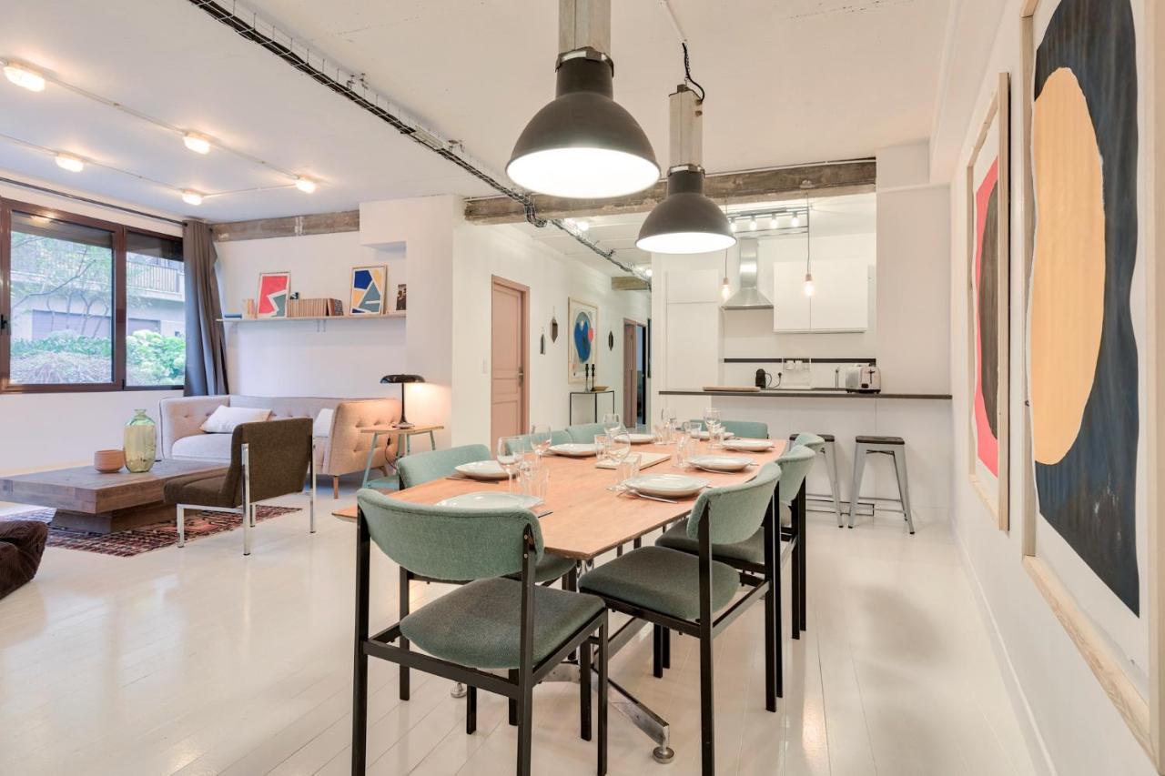 Artist And Design Loft - 10 Guests - 5 Min From Metro Appartement Parijs Buitenkant foto
