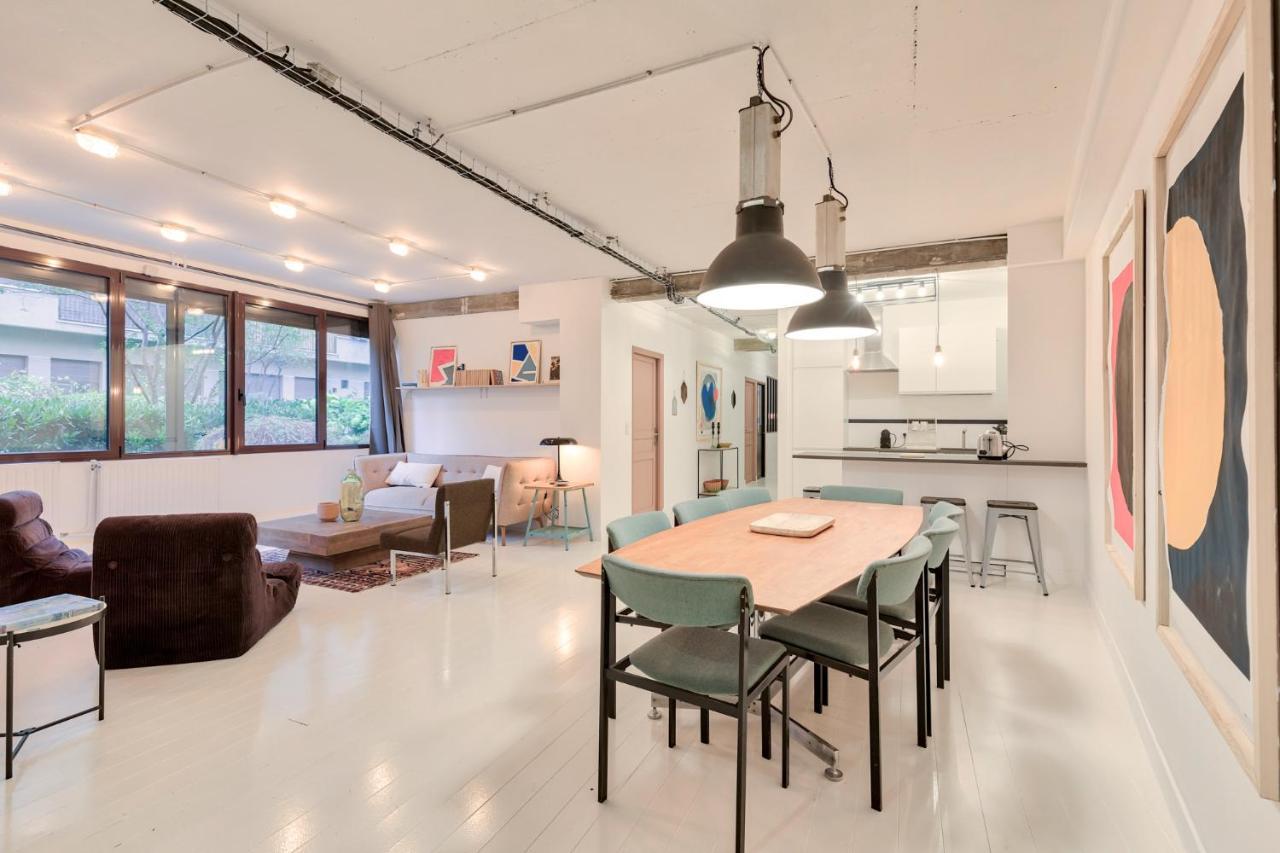 Artist And Design Loft - 10 Guests - 5 Min From Metro Appartement Parijs Buitenkant foto