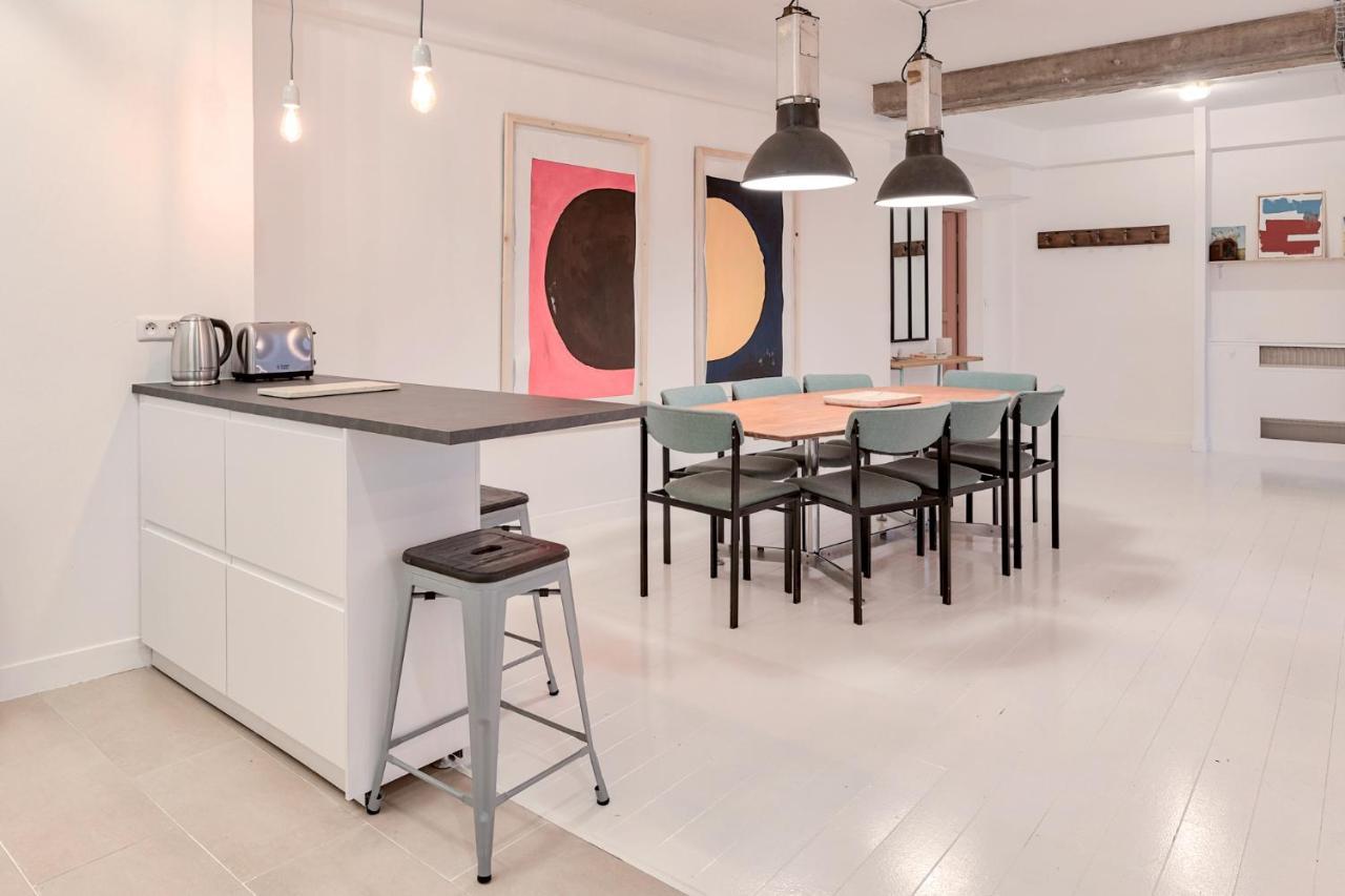 Artist And Design Loft - 10 Guests - 5 Min From Metro Appartement Parijs Buitenkant foto